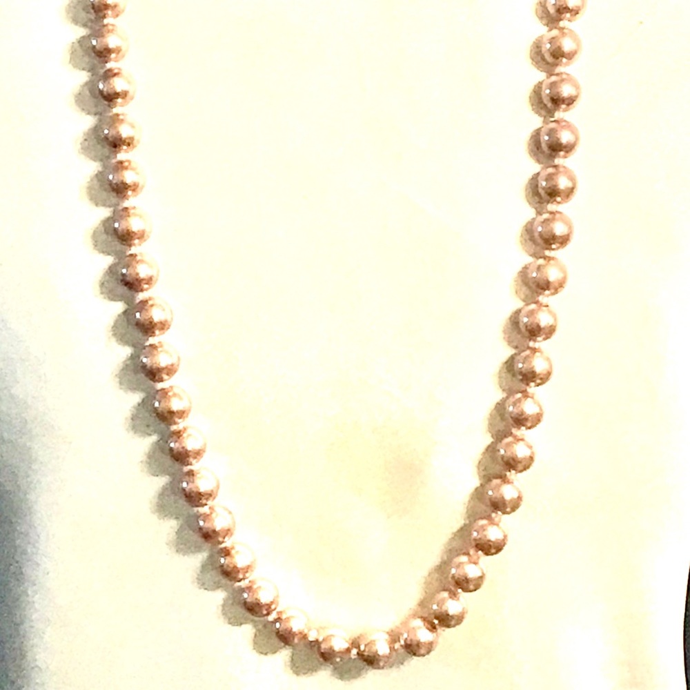 Vintage Costume Champagne Pearls